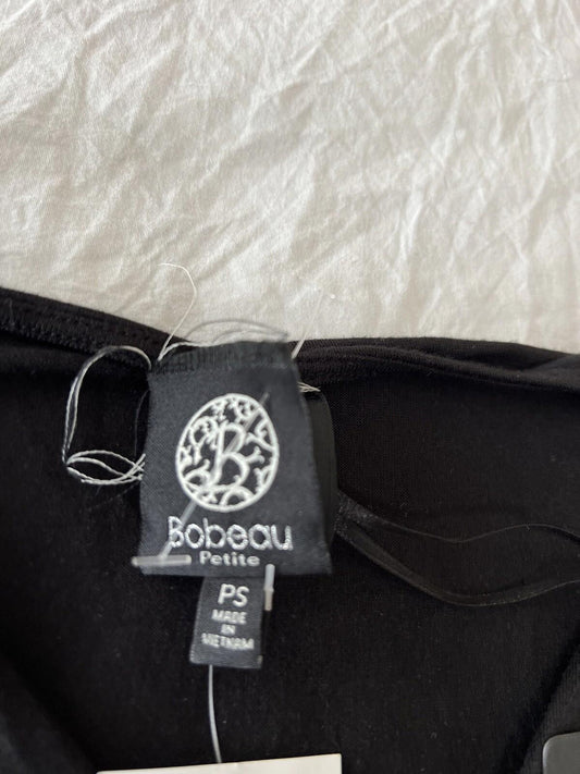 Bobeau Women's black Tank top, size Petite Small NWT 244