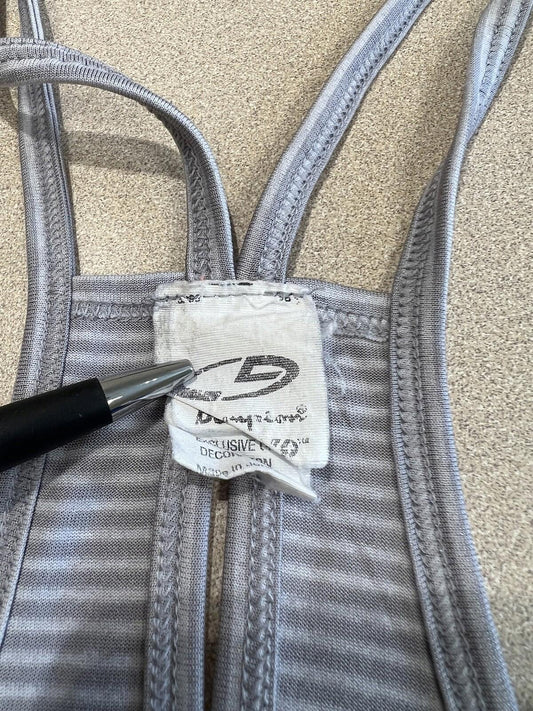 C9 Champion Womens Strappy Yoga Athletic Tank Top Grey size M 294