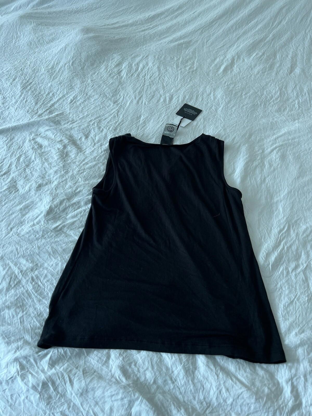 Bobeau Women's black Tank top, size Petite Small NWT 244