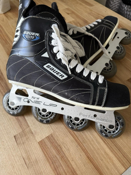 Bauer Elite Inline Hockey Skates Roller Blades Mens Size 11