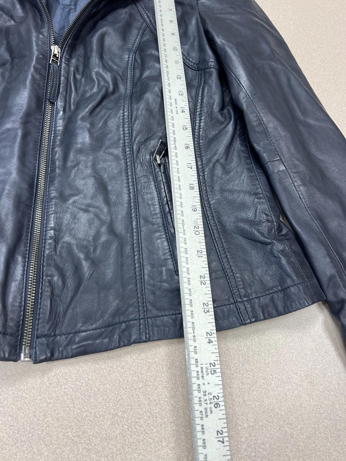 Leather Jacket Women Levinsky Merry Lamb Nappa Leather Black 38 305