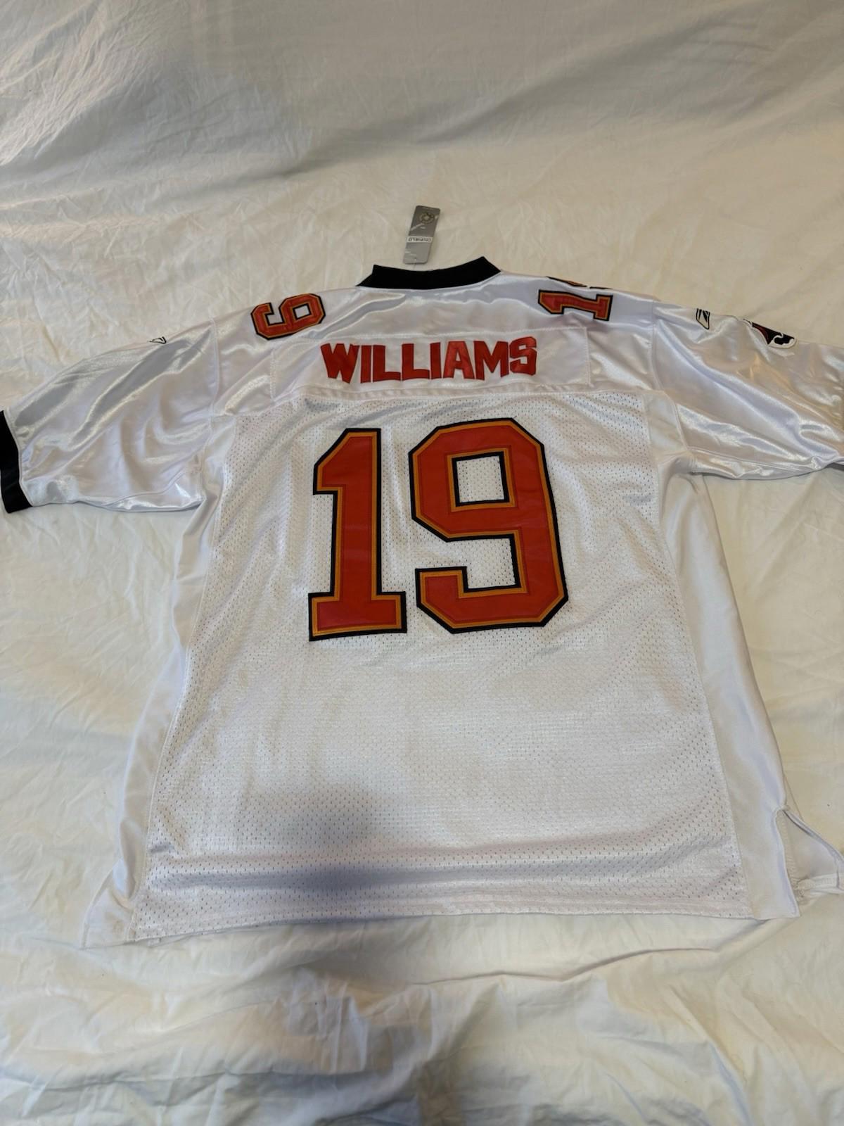 Mike Williams #19 Signed Jersey Tampa Bay Buccaneers Bucs Size 54. 153