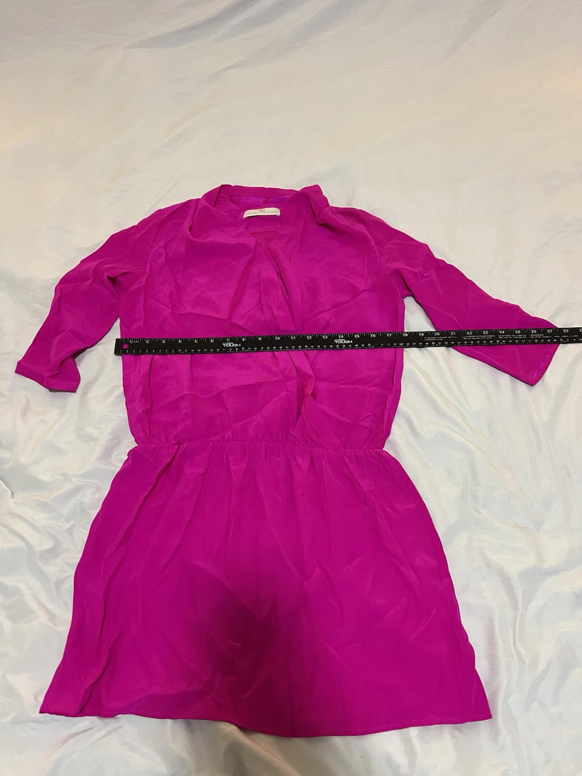 Women’s Amanda Uprichard 100% Silk party Cocktail Dress Pink Small 133