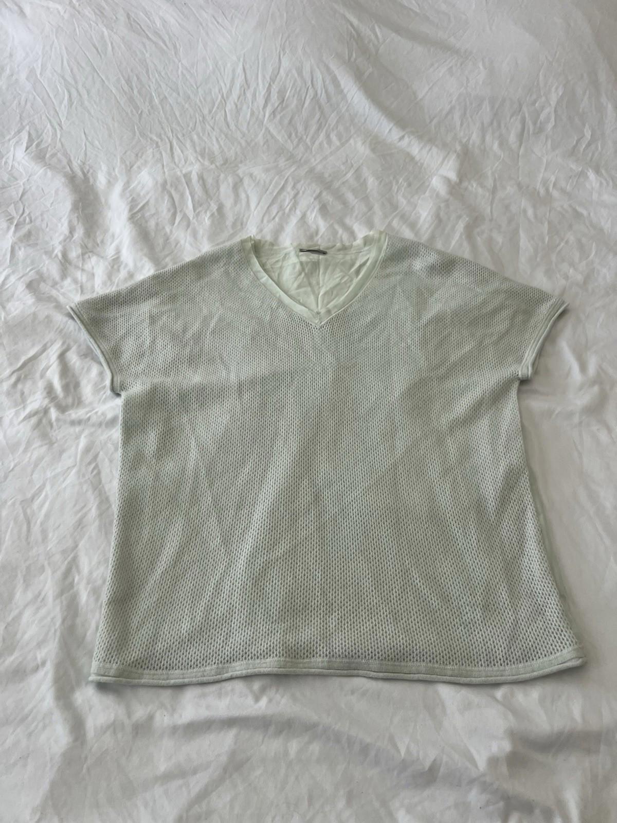 Hemisphere Womens Thin Top Cashmere Silk Green Size 42 142