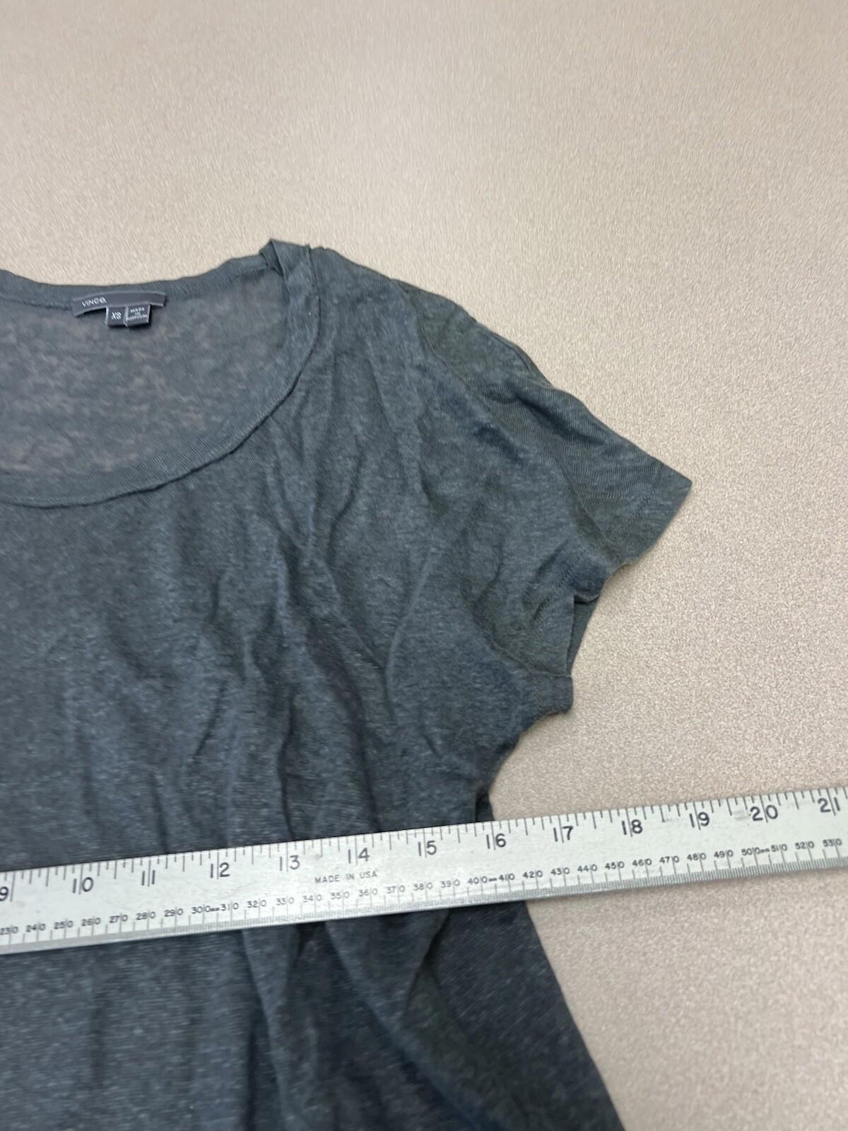 Women’s Vince T Shirt Grey Size Xs 319