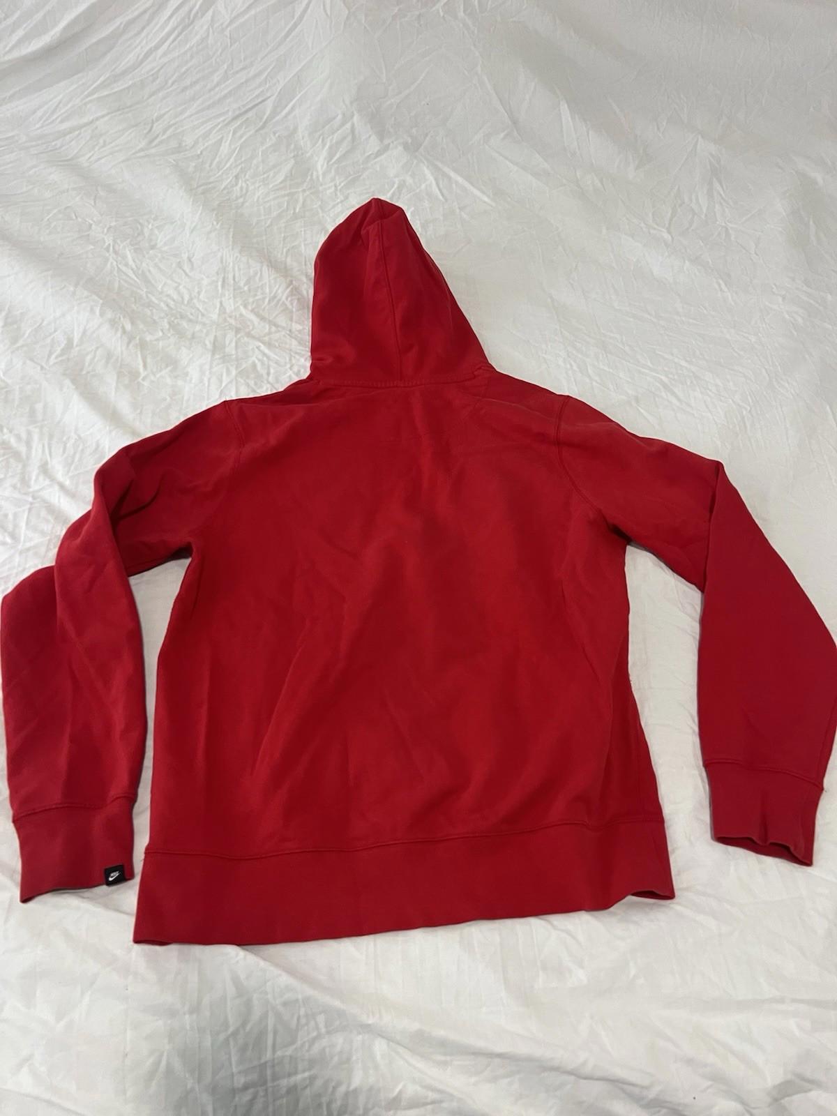 Nike Rare SB Dunk Rock hoodie Red Size Xl 143