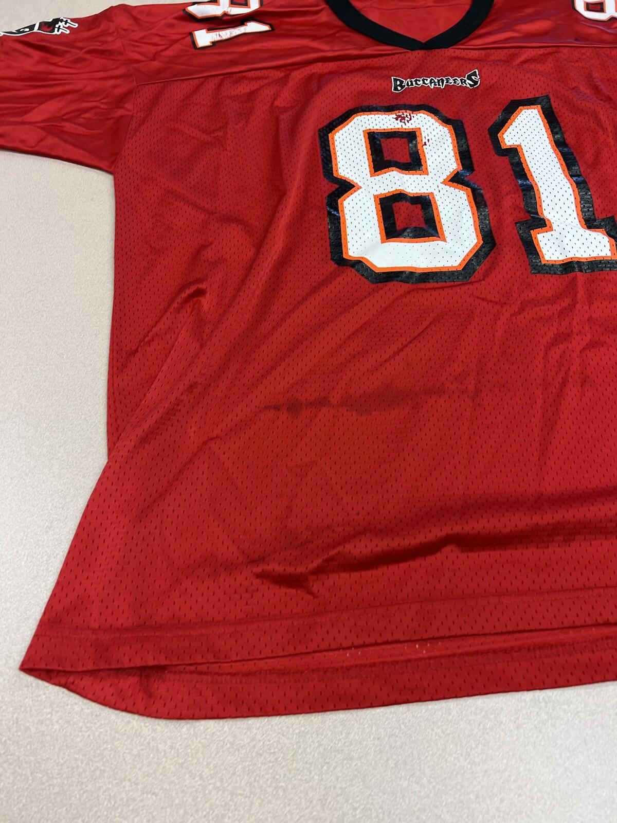 Vintage Tampa Bay Buccaneers Jacquez Green Jersey #81 Champion Size 48 221