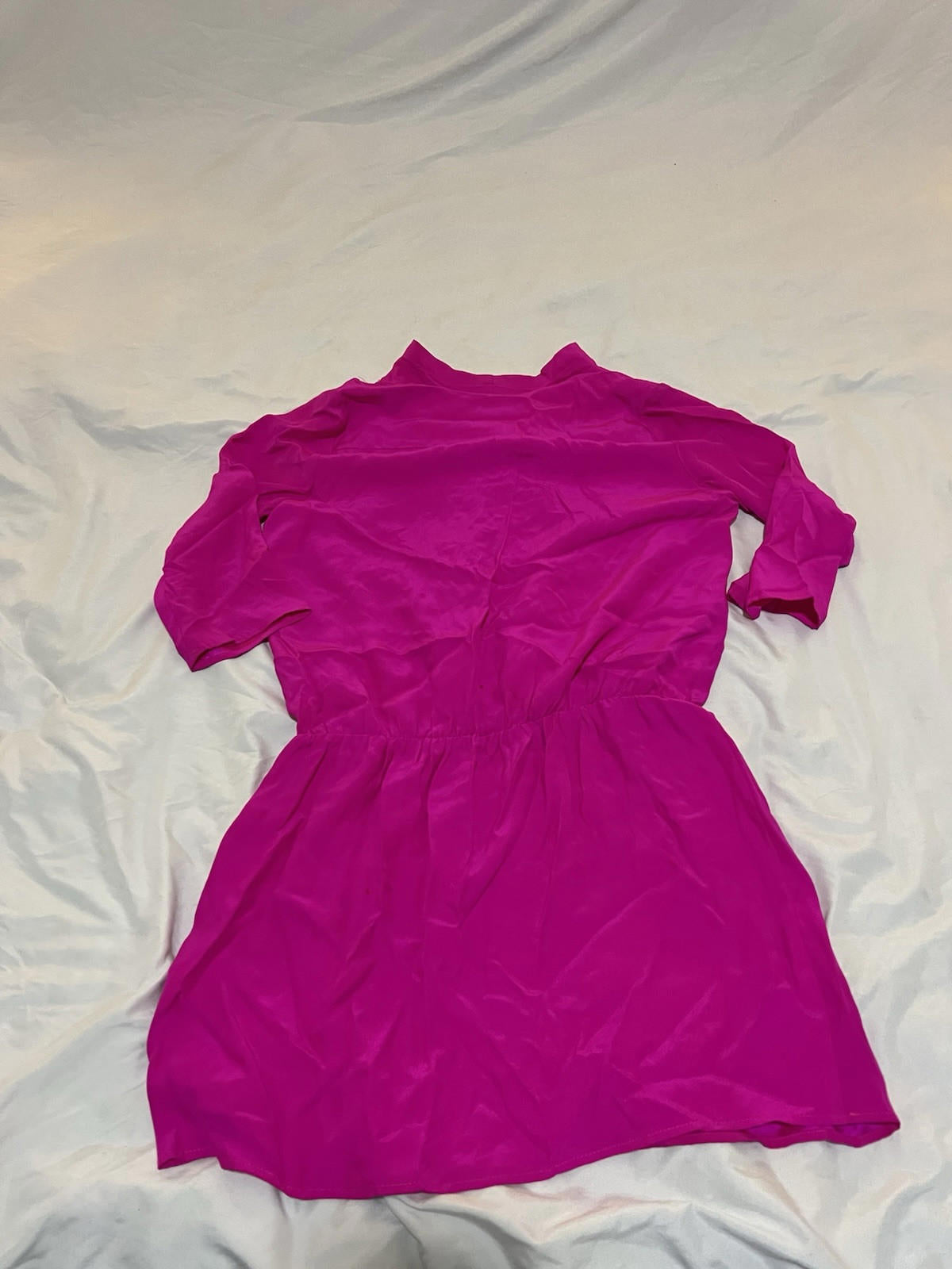 Women’s Amanda Uprichard 100% Silk party Cocktail Dress Pink Small 133
