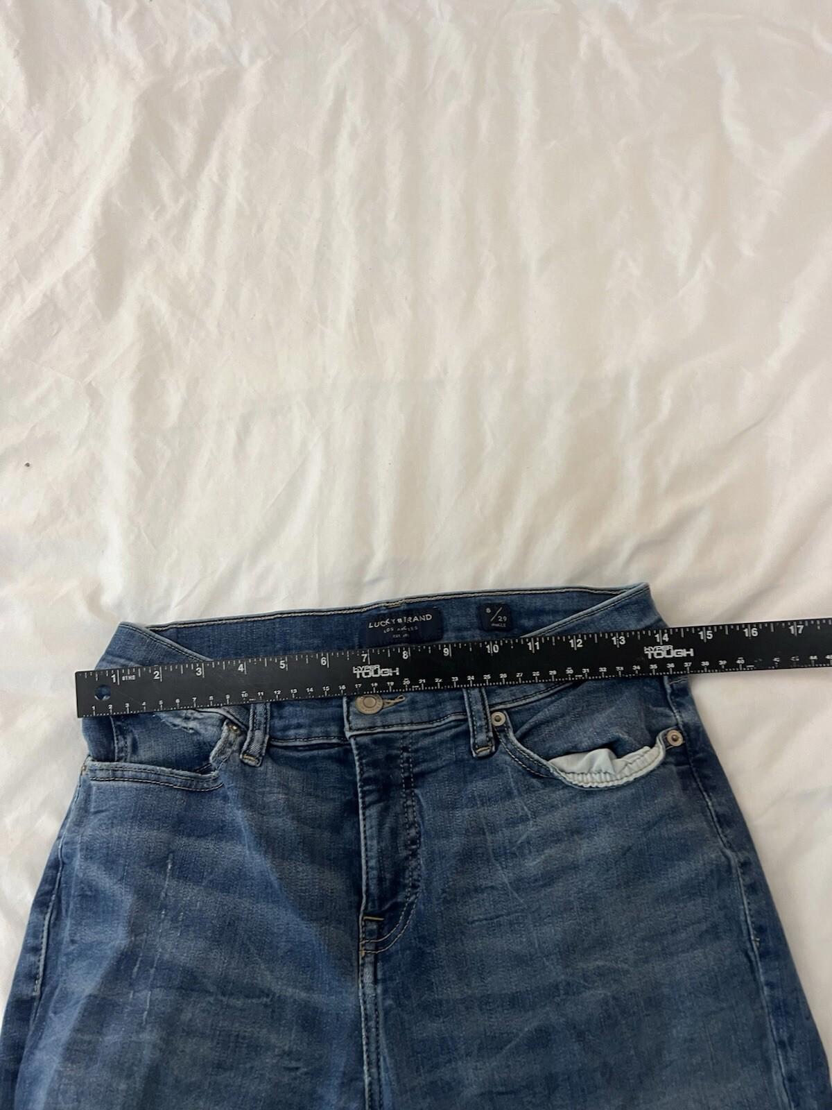 Lucky Brand Jeans Womens 8/29 Sweet Boot Medium Wash Blue Denim Pants 124