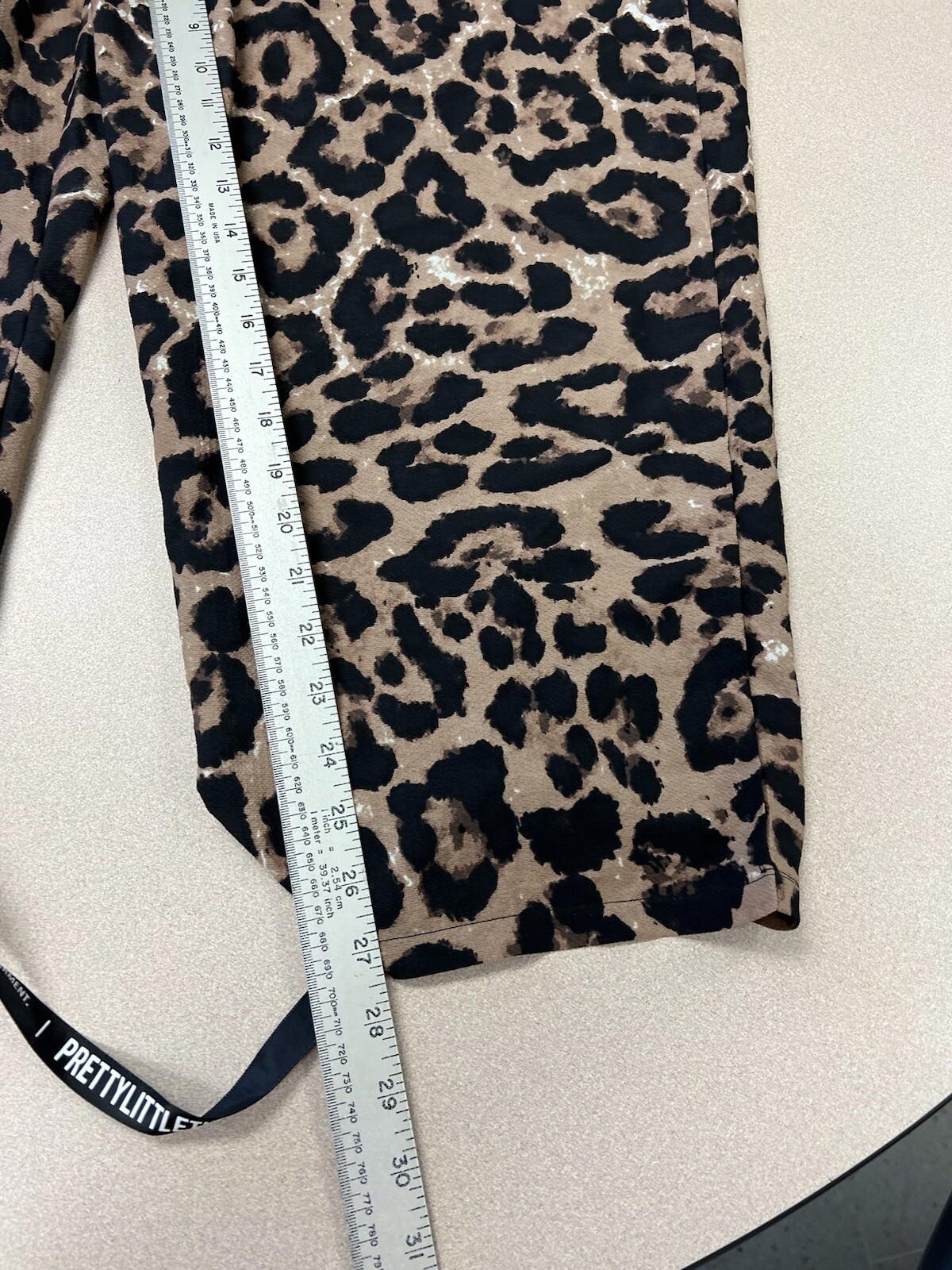 PRETTYLITTLETHING Plus 3XL Womens Animal Print Nwt 109