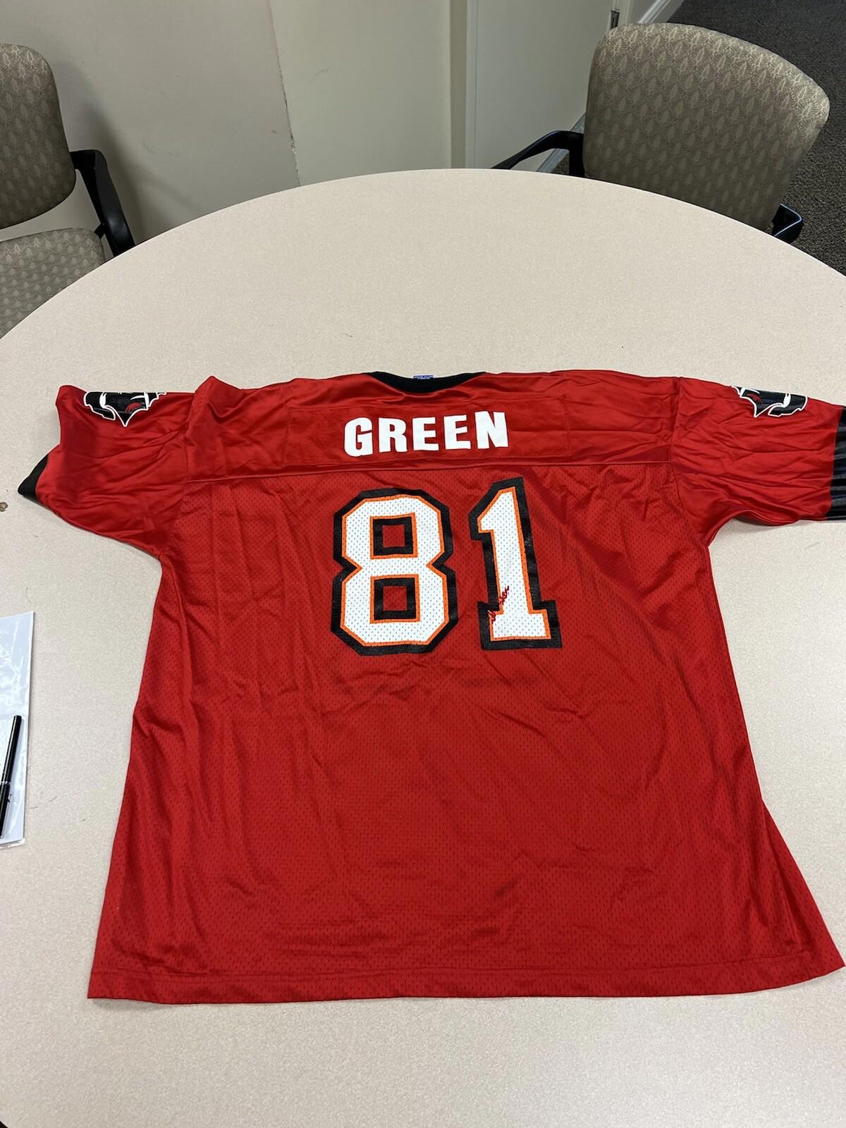 Vintage Tampa Bay Buccaneers Jacquez Green Jersey #81 Champion Size 48 221