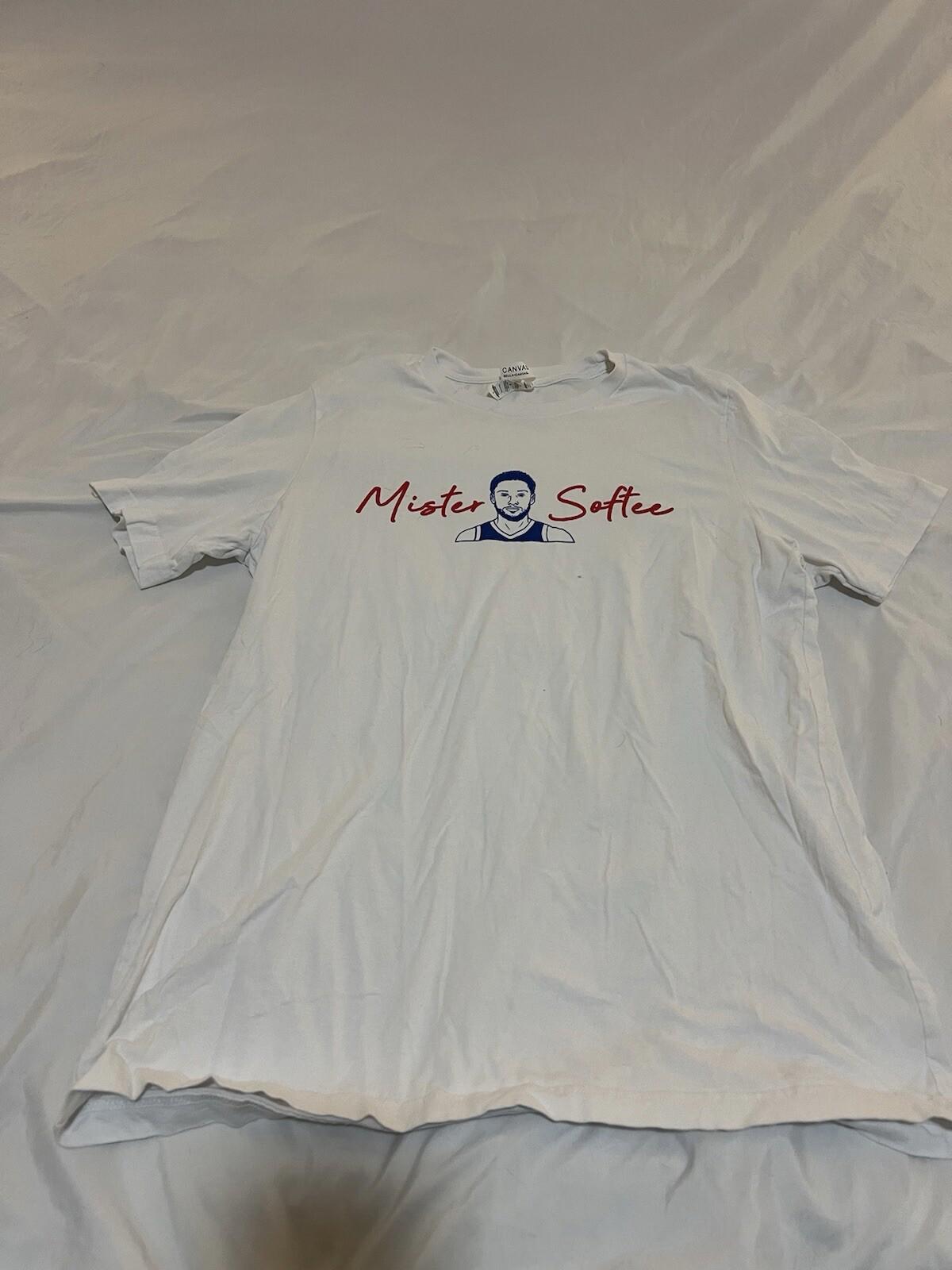 Ben Simmons Mister Softer Barstool Sports T Shirt Size Large 362