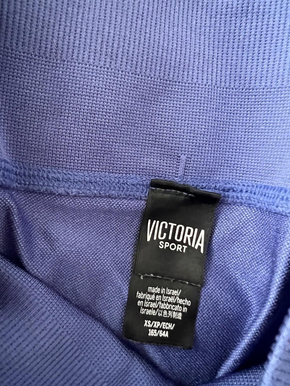 Victoria’s Secret sport Blue leggings Side Opening Size Xs 341