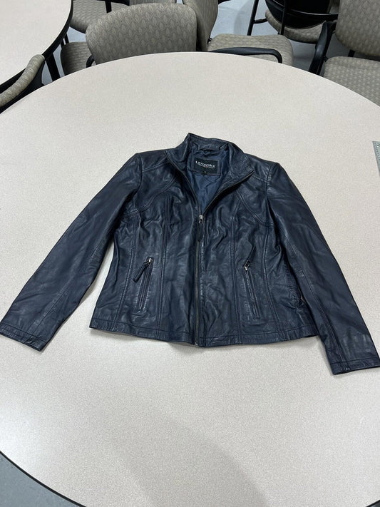 Leather Jacket Women Levinsky Merry Lamb Nappa Leather Black 38 305