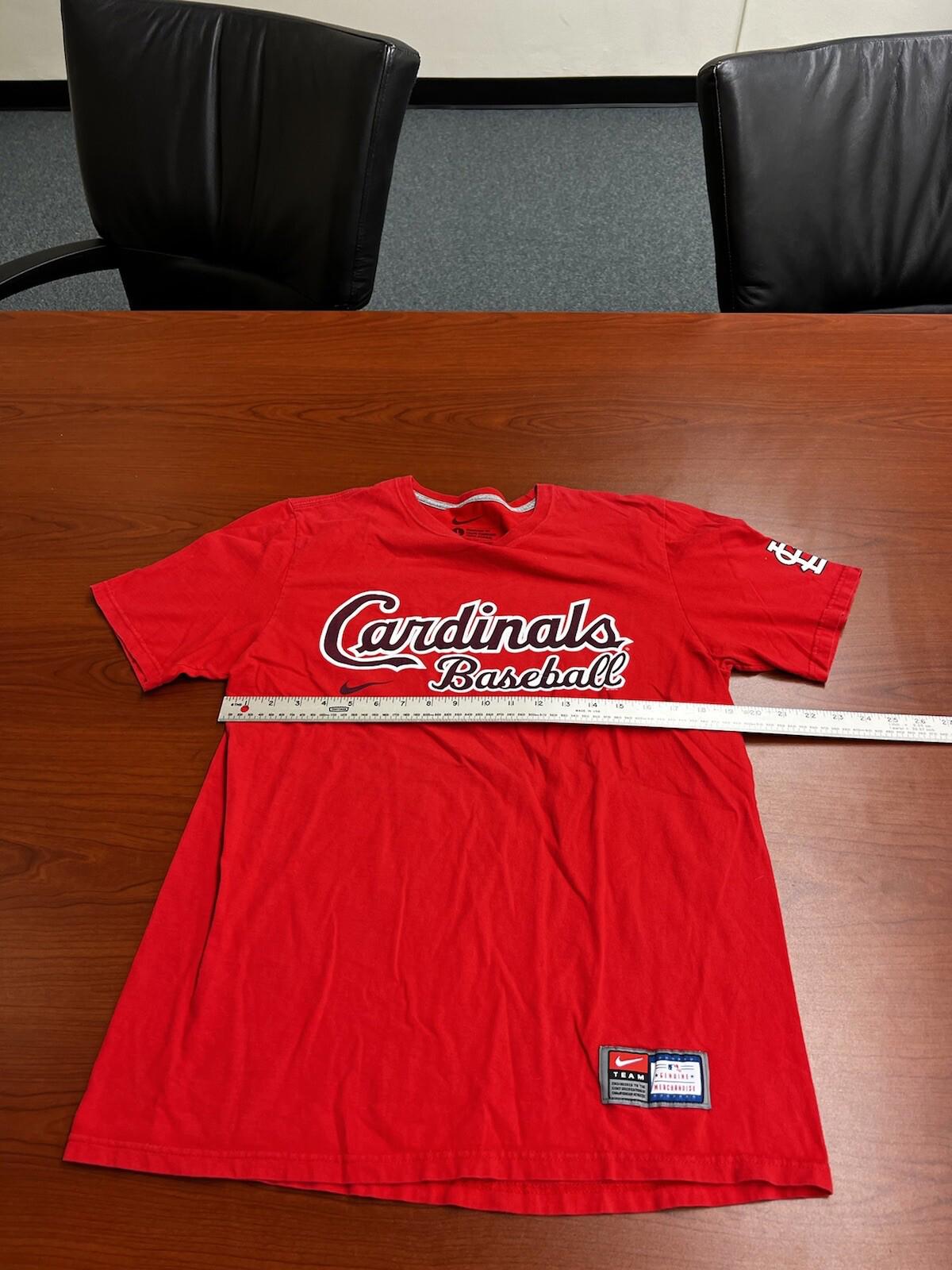 Vintage Nike St. Louis Cardinals Shirt Men’s  Large Red 2s