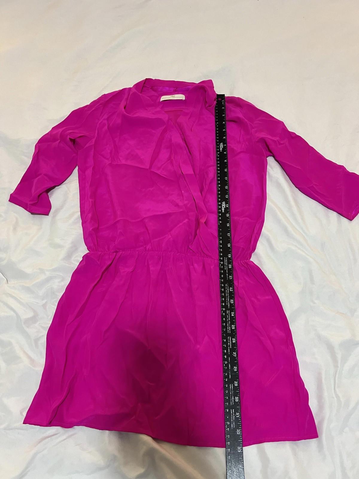Women’s Amanda Uprichard 100% Silk party Cocktail Dress Pink Small 133