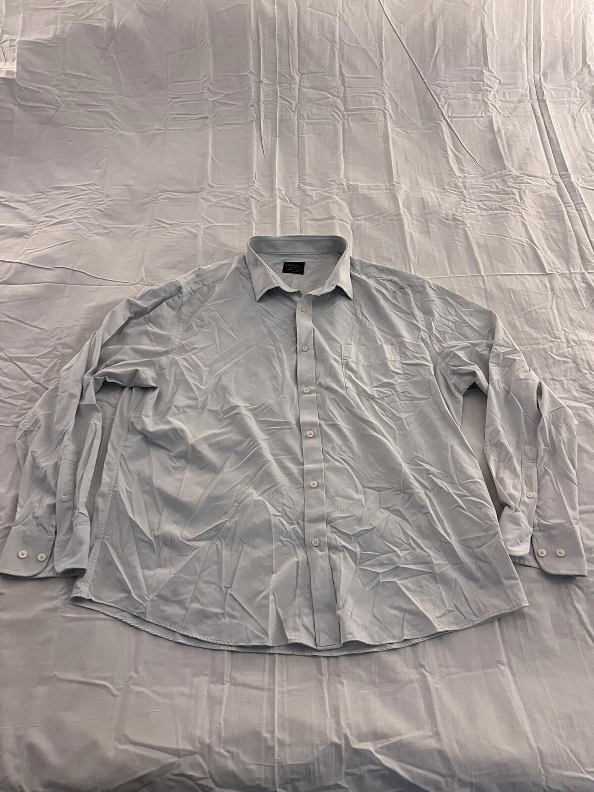 Untuckit Button Up Shirt 2XL XXL Men's Long Sleeve Grey 336