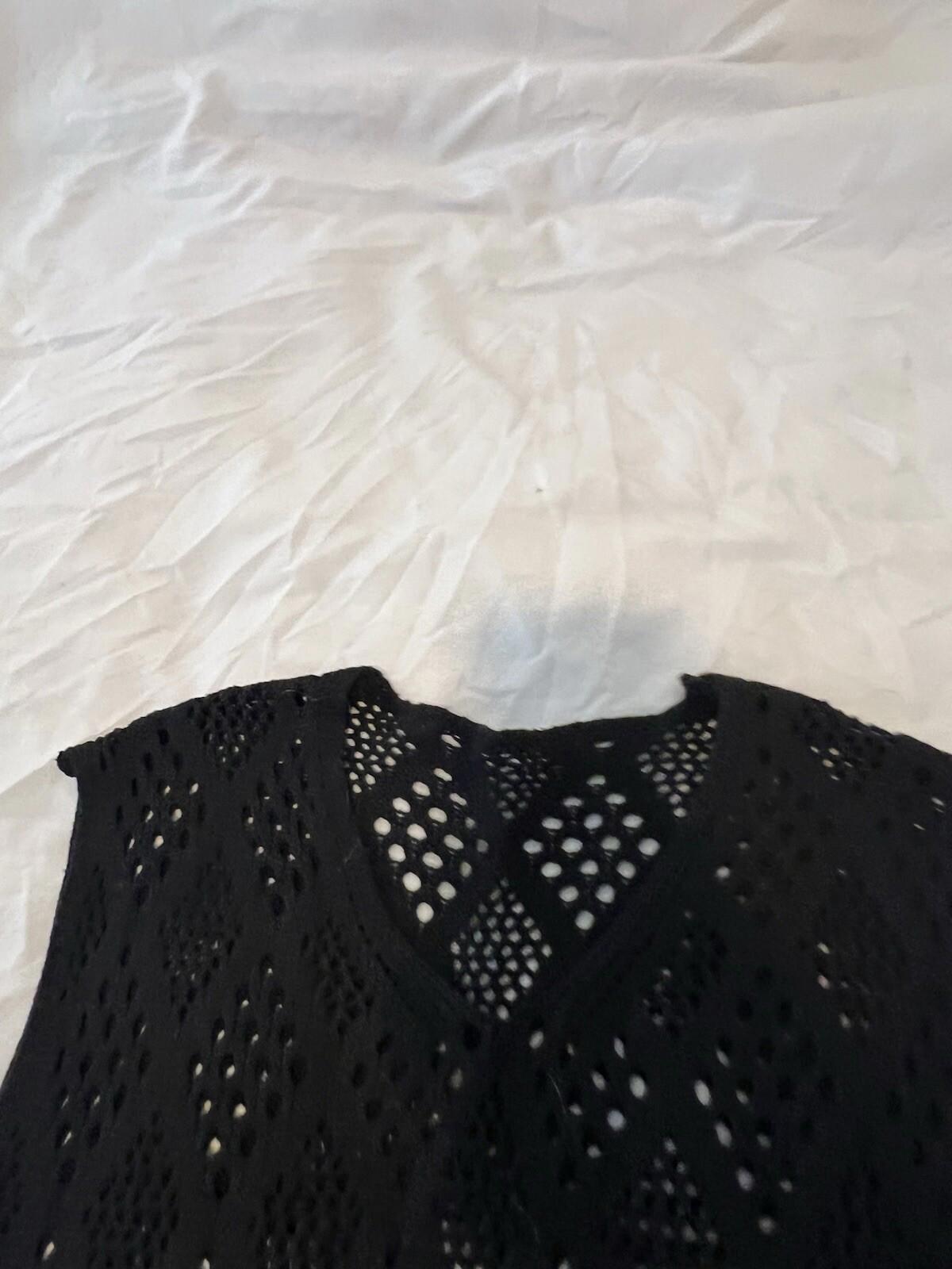 Bathing Suit cover up Black Size Xs 131