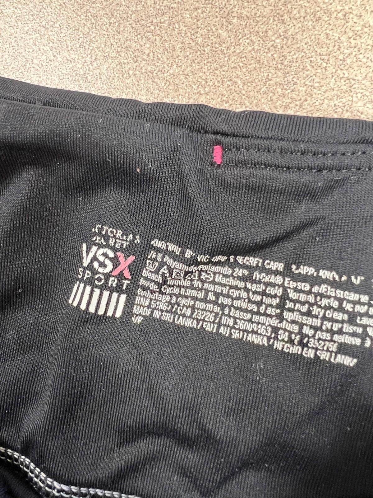 Victoria’s Secret Women’s Size Small Blue VSX Sport Geometric Leggings 212