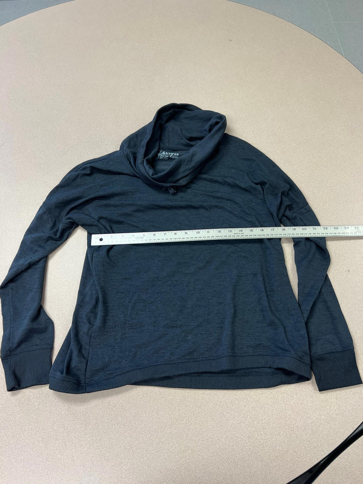 Gerry Shirt Womens Xl Grey Long Sleeve Turtleneck 109