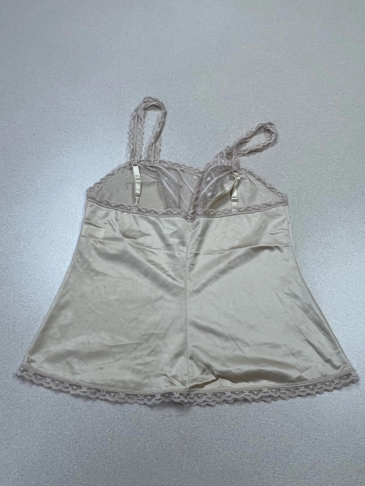 Vintage Woolite Cream Teddie Size Medium Camisole 304