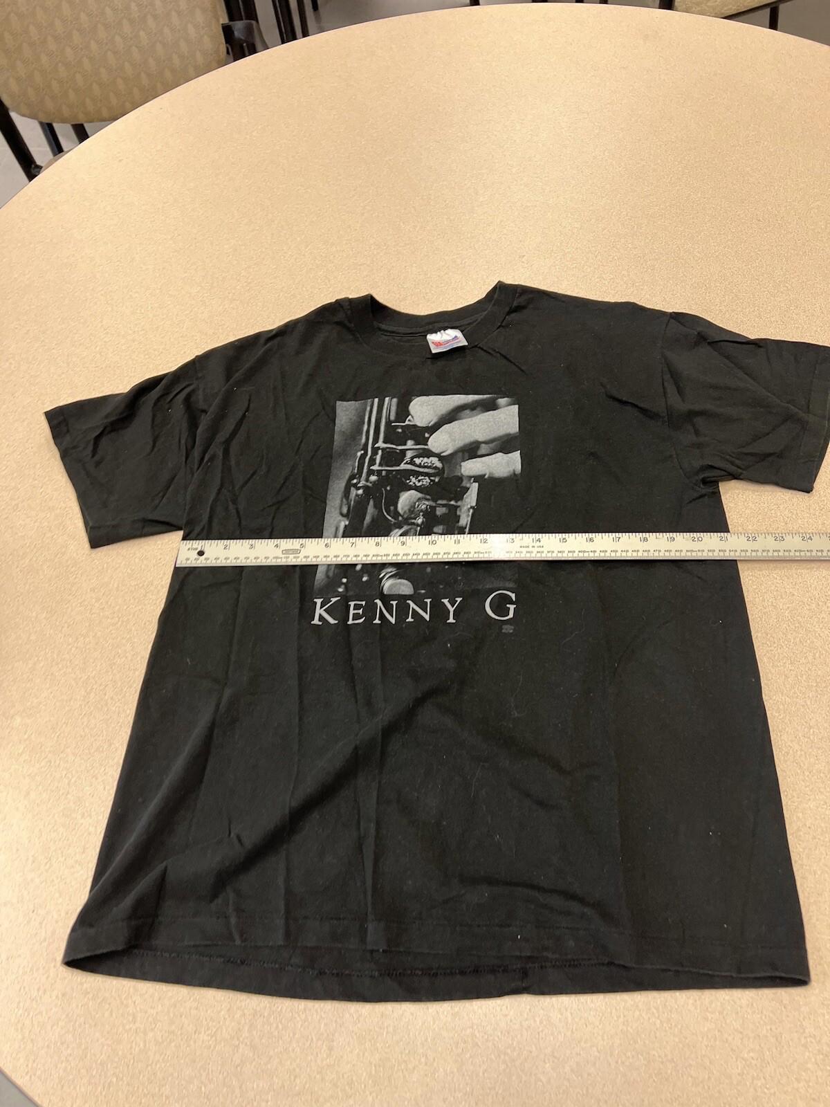 KENNY G BREATHLESS TOUR ROCK  T-SHIRT SIZE XL HANES VINTAGE RARE 306