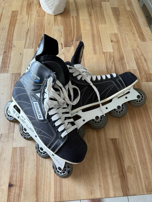 Bauer Elite  Inline Hockey Skates Roller Blades Mens Size 11