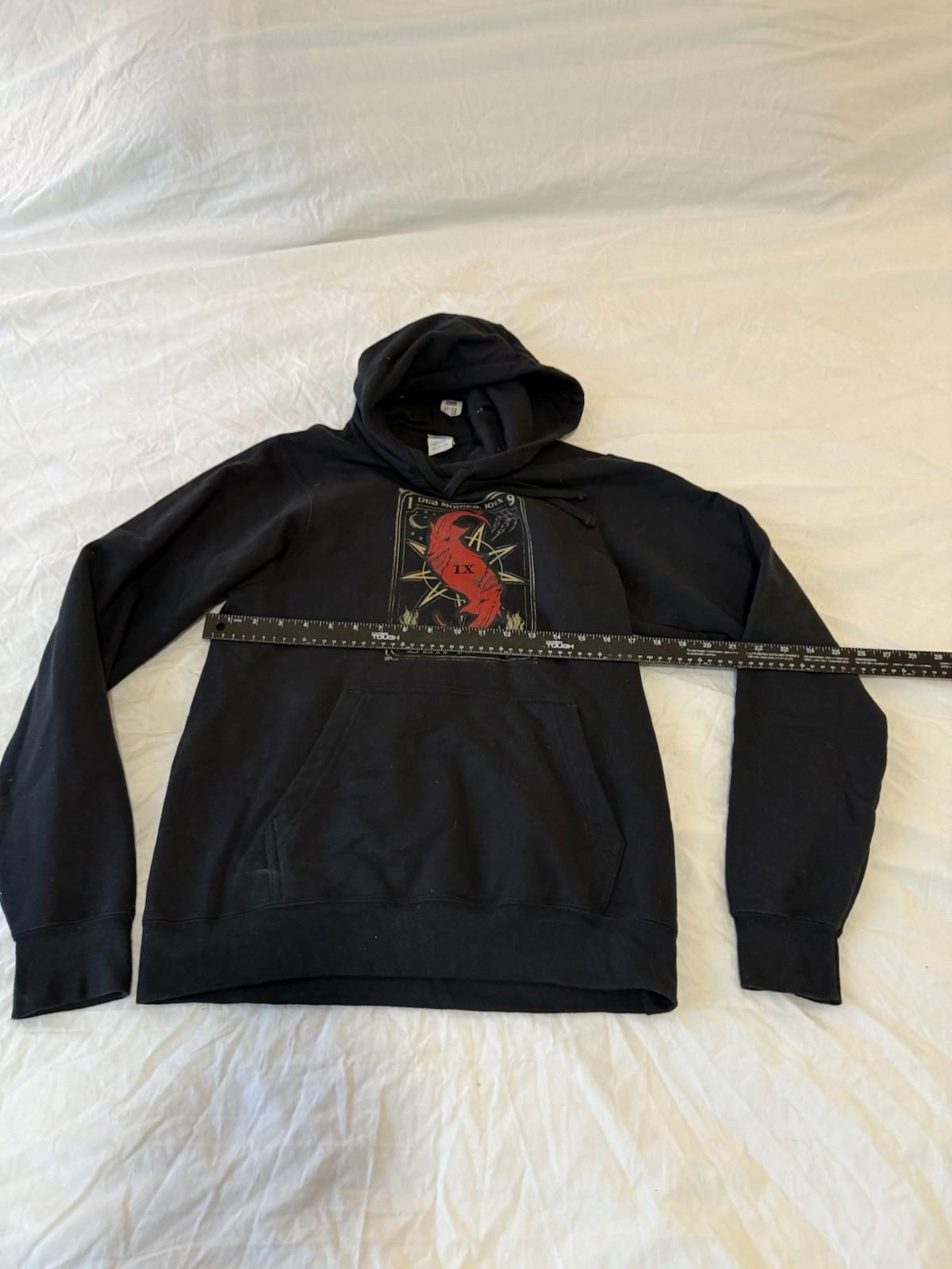Vintage Slipknot band hoodie y2k size Large Black 153