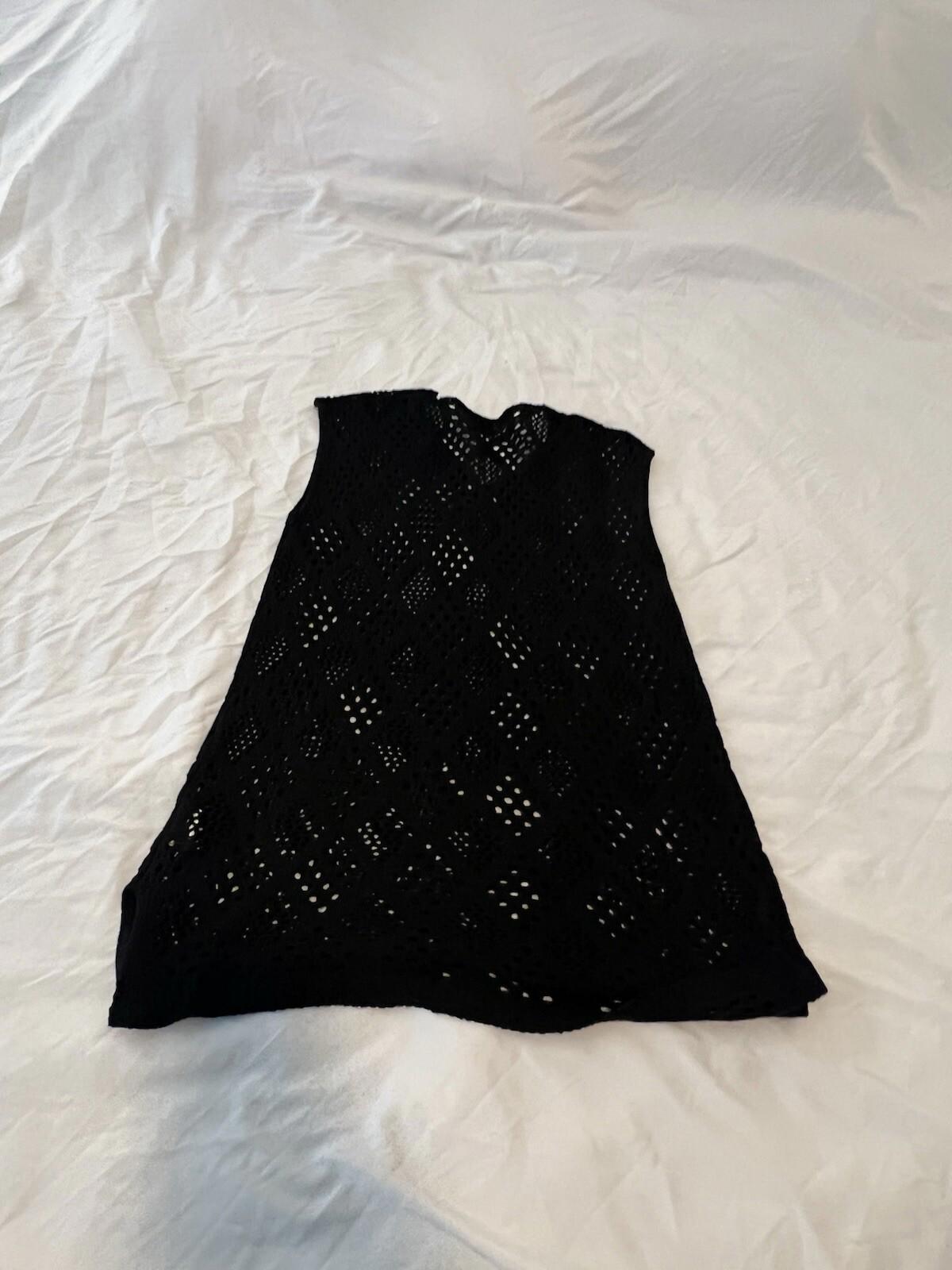 Bathing Suit cover up Black Size Xs 131