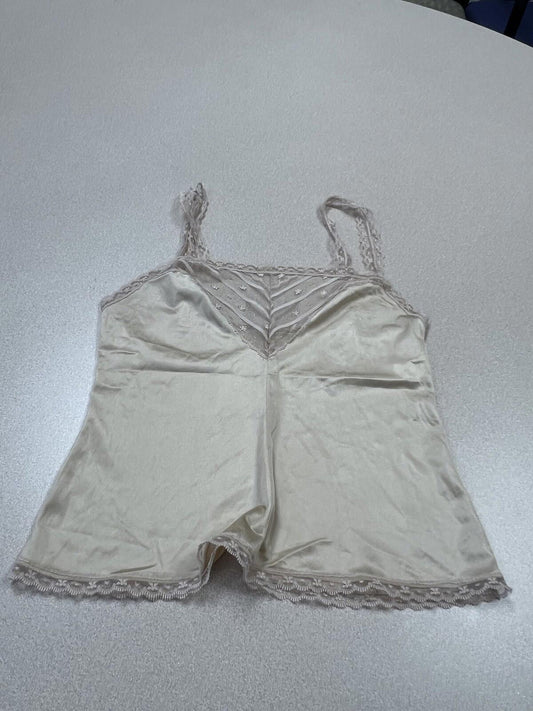 Vintage Woolite Cream Teddie Size Medium Camisole 304