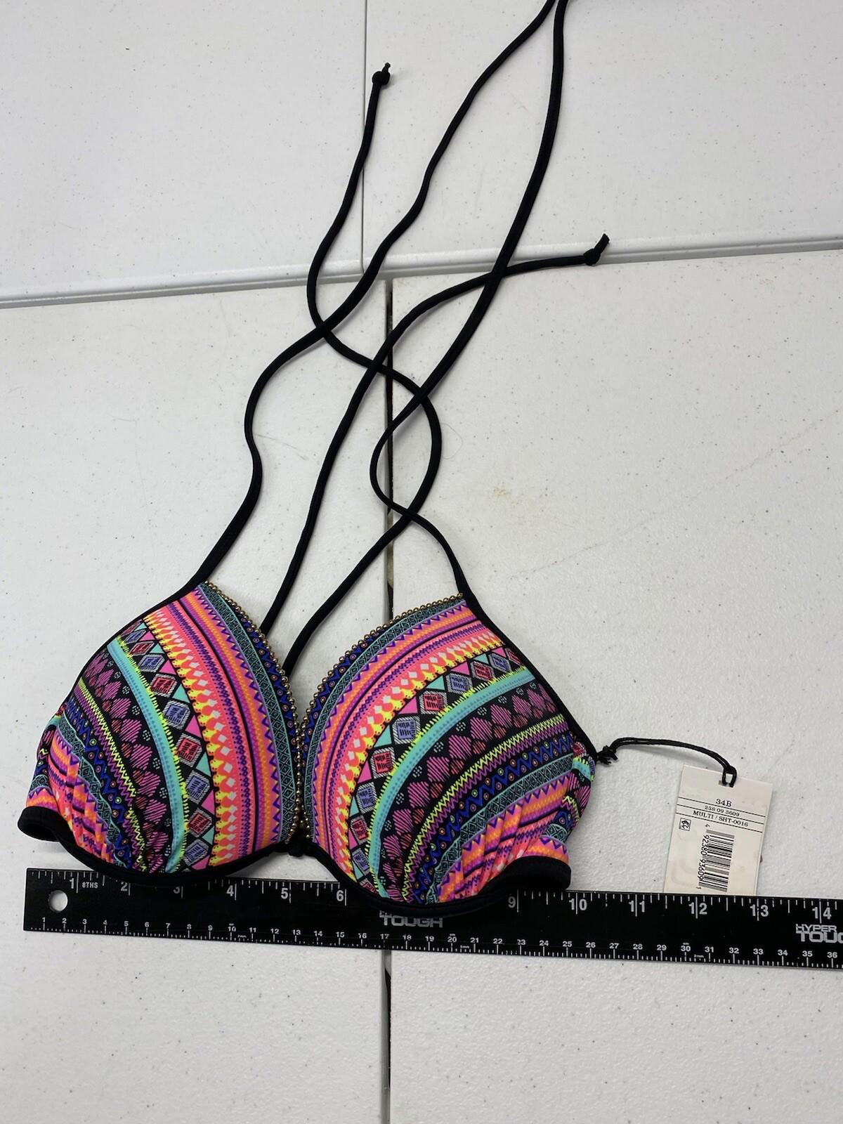 Shade & Shore Women’s Bikini Top Size 34B Nwt E