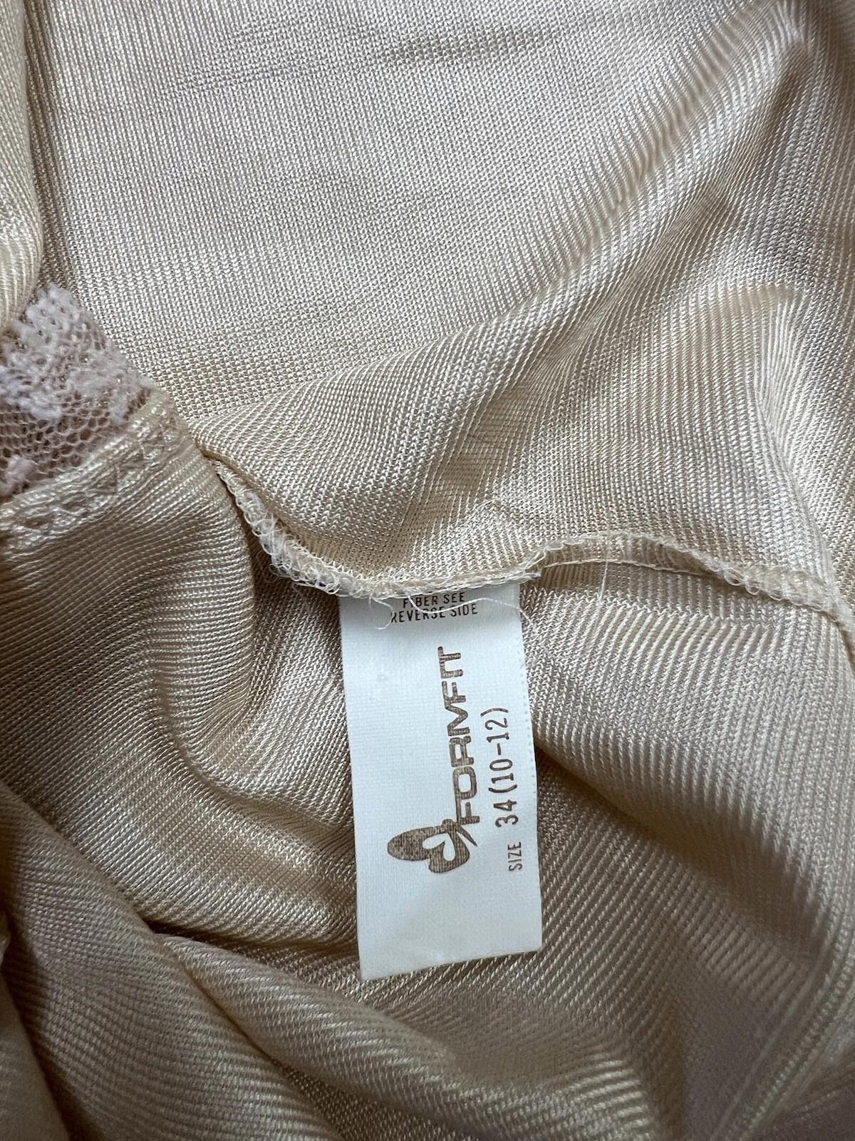 Vintage Woolite Cream Teddie Size Medium Camisole 304