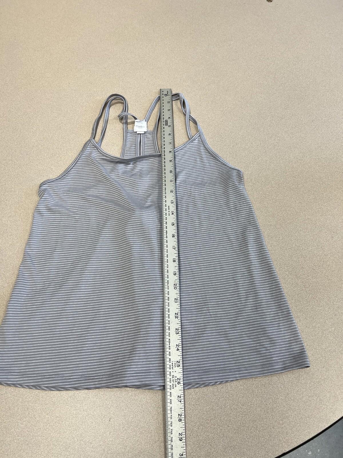 C9 Champion Womens Strappy Yoga Athletic Tank Top Grey size M 294