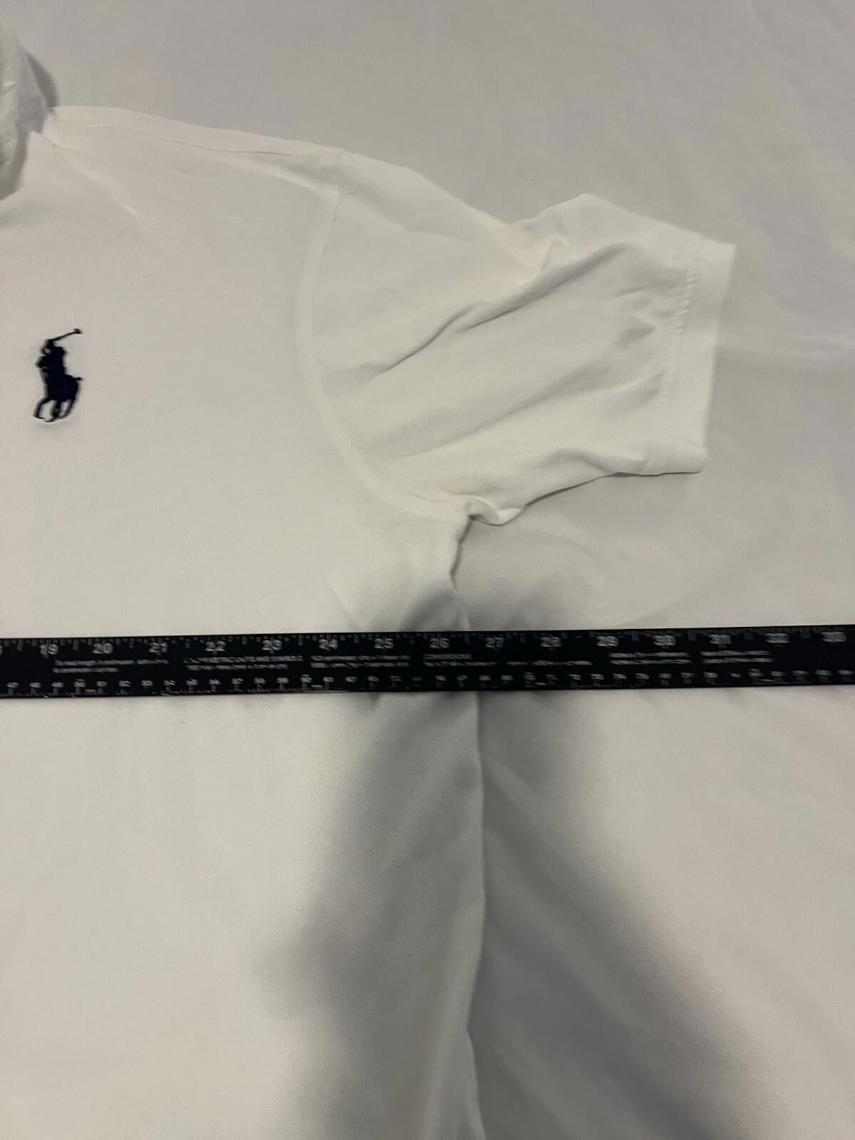 Polo Ralph Lauren Big Pony Shirt Mens 2XL White Bleecker St NYC Crest 373
