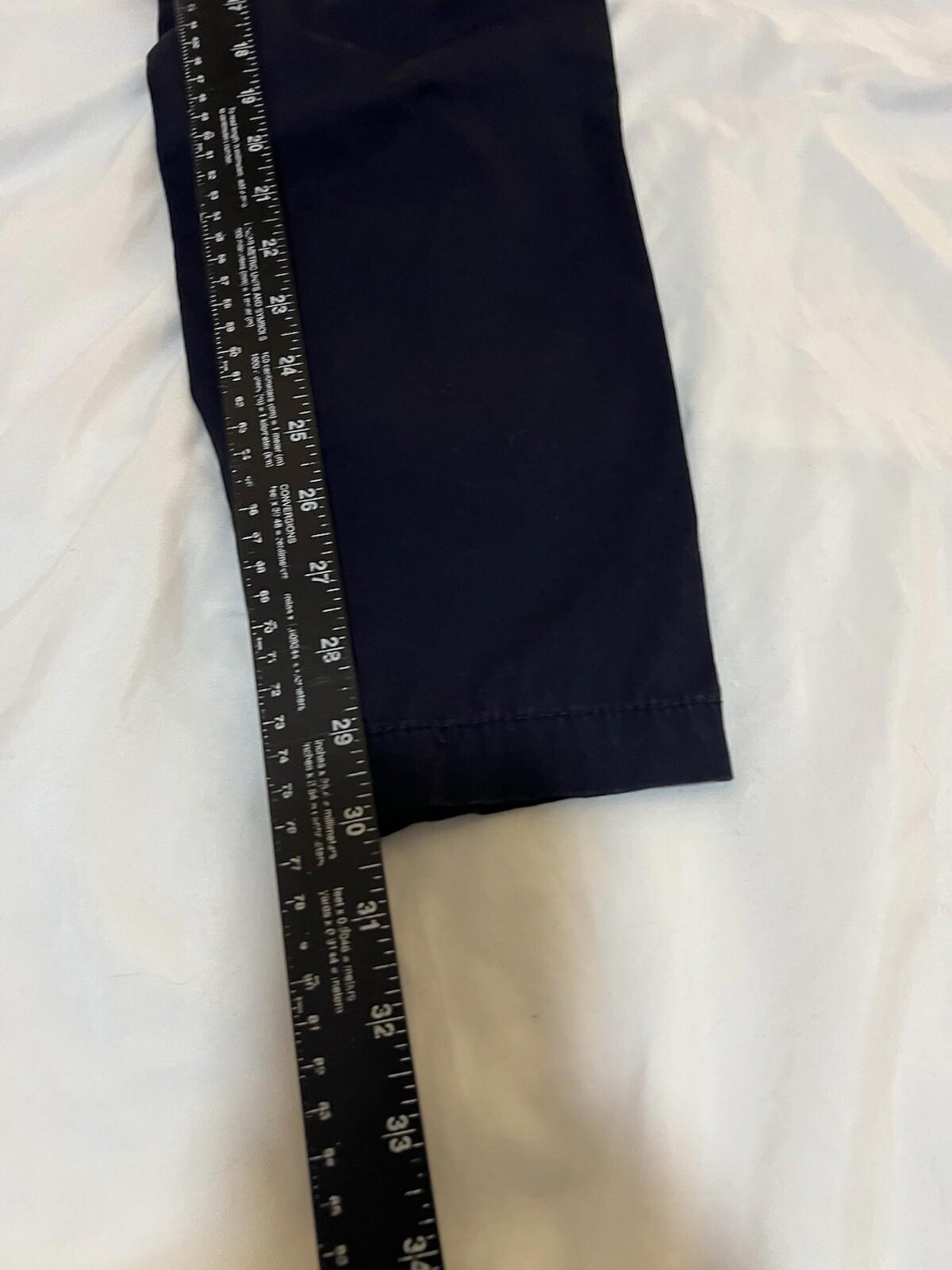 H&M Pants Womens 6 Black HIgh Rise Tapered Pockets Career NWT 365