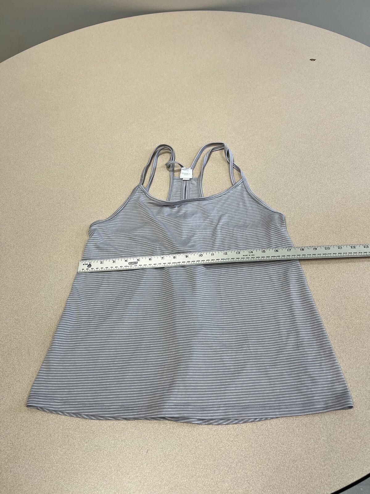 C9 Champion Womens Strappy Yoga Athletic Tank Top Grey size M 294