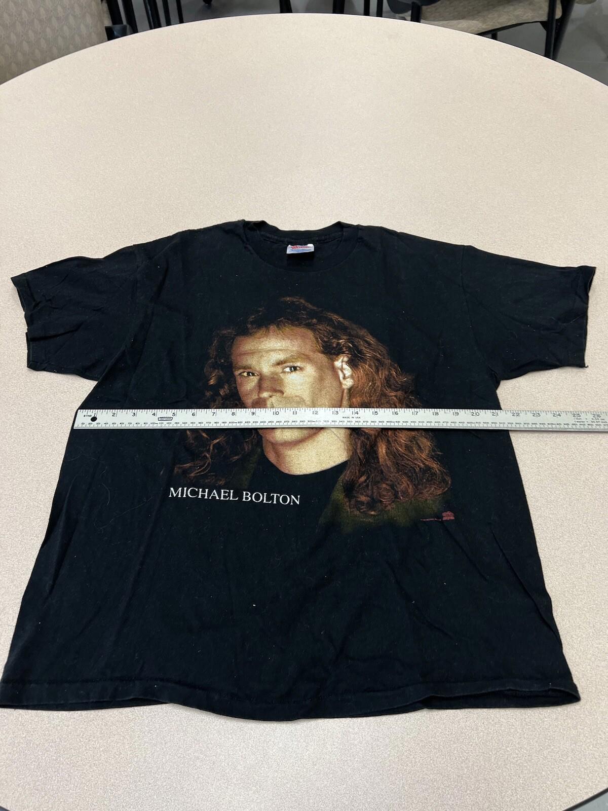 Vintage 90’s  Michael Bolton Music Timeless Concert Tour Tee T Shirt XL 306