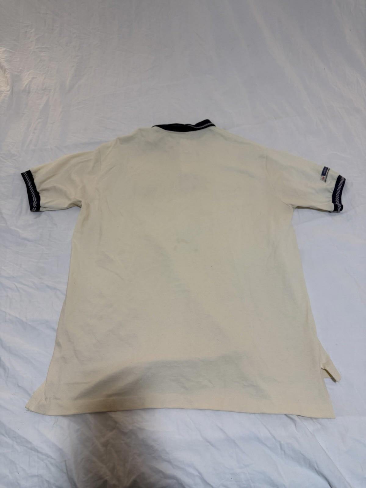 Rare Vintage 1990s Prozac Drug Polo  Shirt Size Large 130