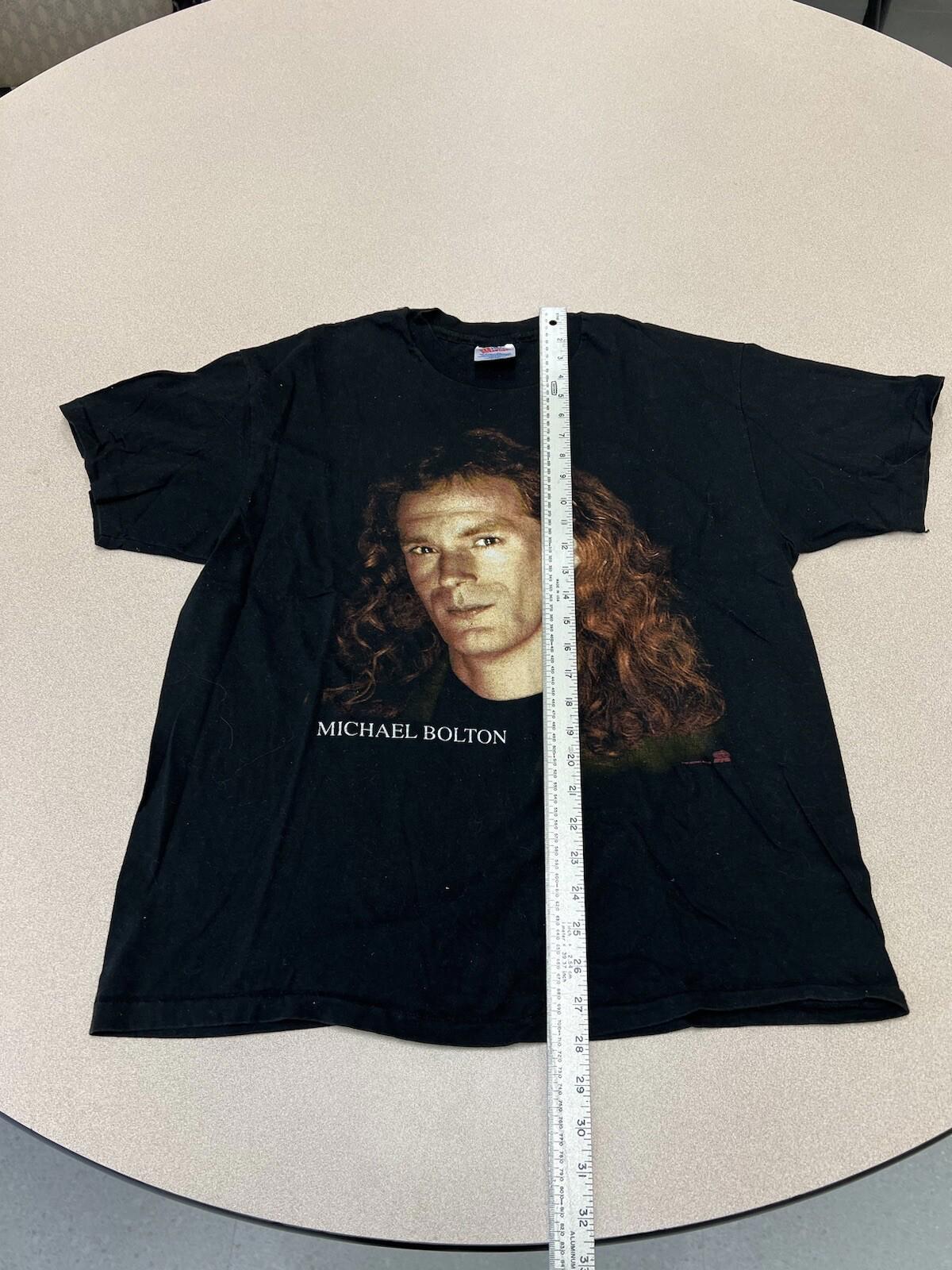 Vintage 90’s  Michael Bolton Music Timeless Concert Tour Tee T Shirt XL 306