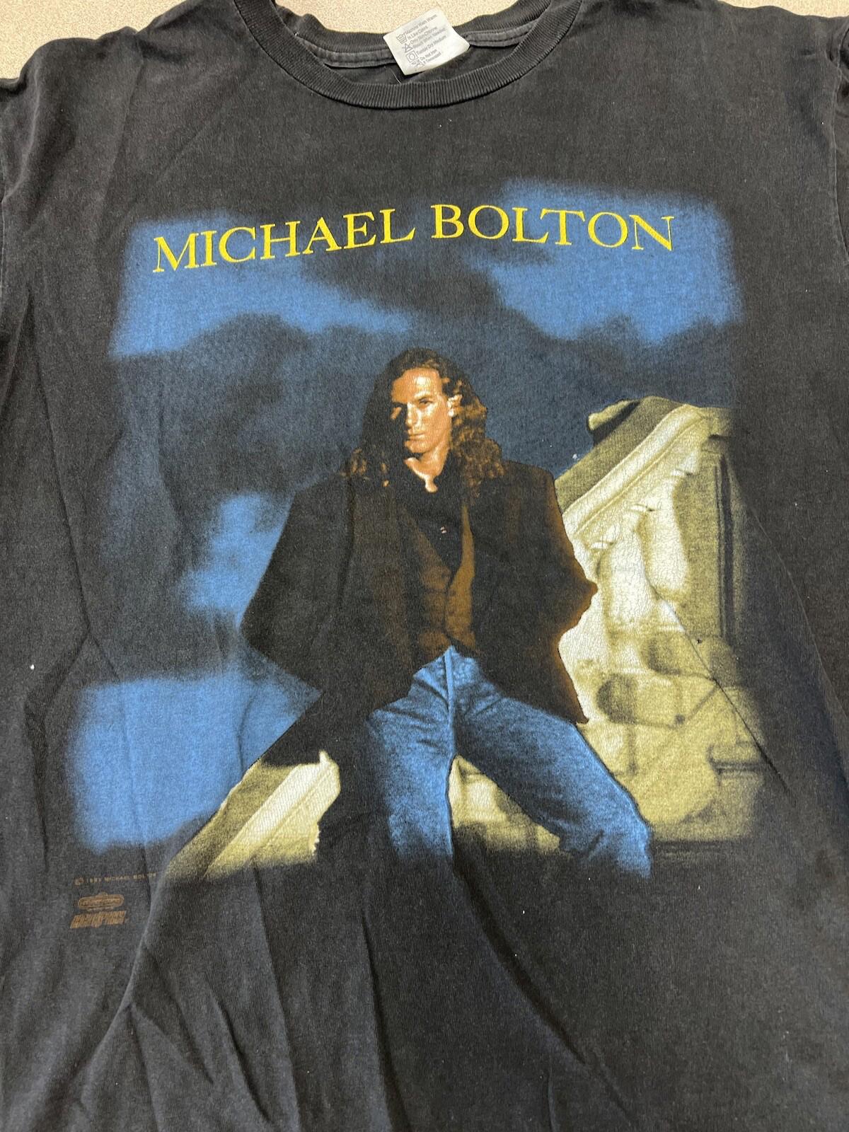 MICHAEL BOLTON VINTAGE 1992 THE TIMELESS TOUR WINTERLAND T-SHIRT Xl RARE 306
