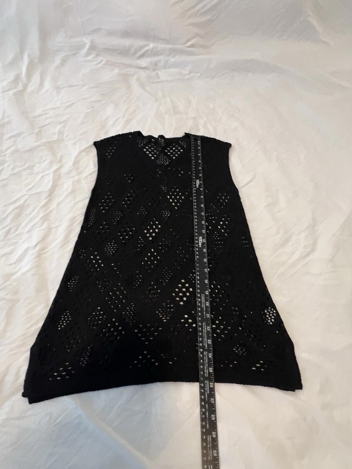 Bathing Suit cover up Black Size Xs 131