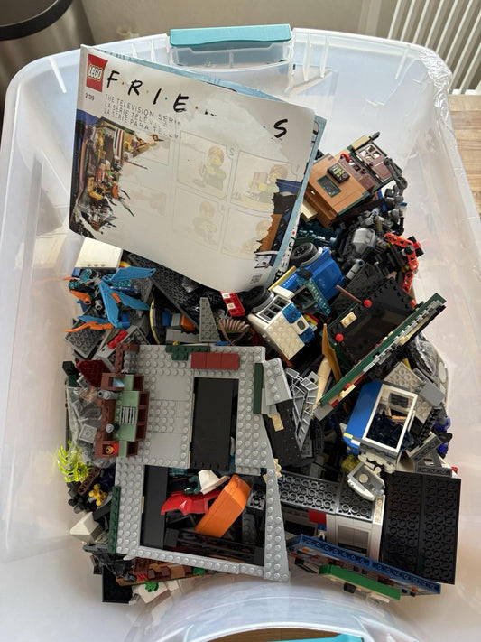 LEGO 20 LBs Pounds Random Pieces Building Plates Blocks Bricks Parts Bulk Lot