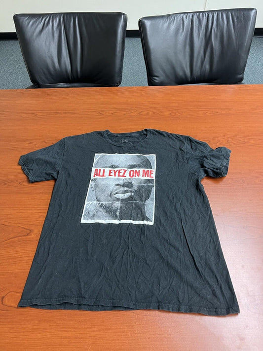 2pac Tupac Shakur All Eyez On Me T-shirt Men XL Black 2xx