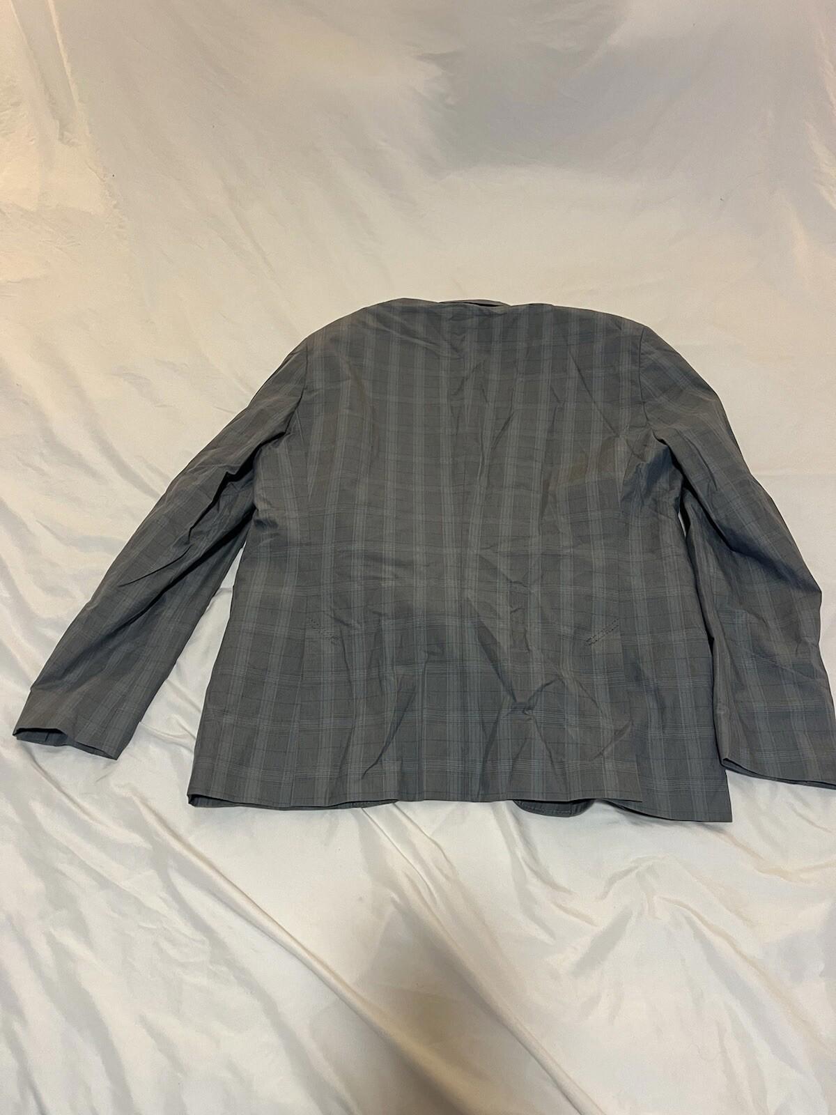 Hugo Boss Men’s Large 42R Grey 2-button Blazer Jacket 378