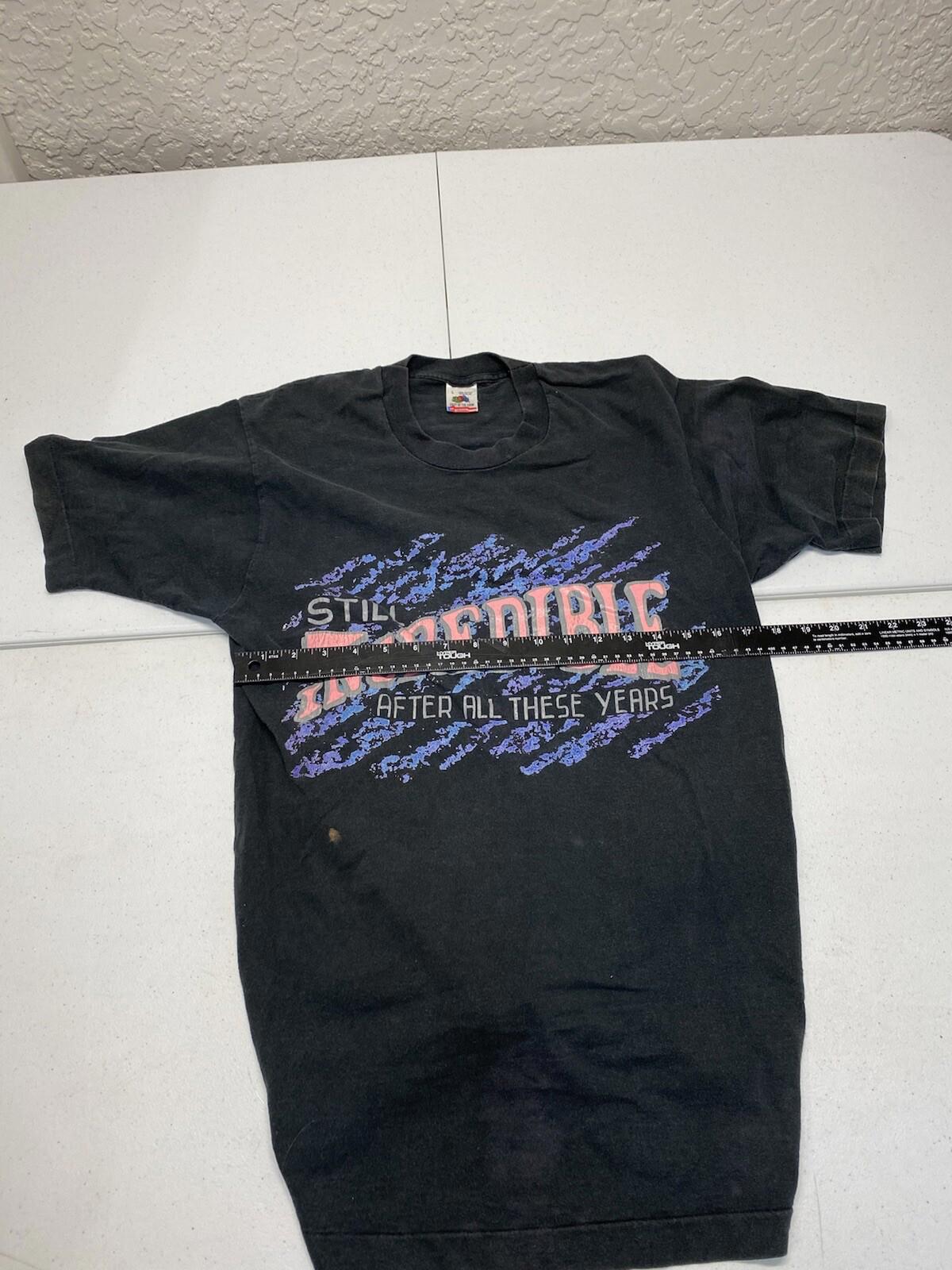 Vintage 80’s Still Incredible After All These Years Black T-Shirt Size L       J