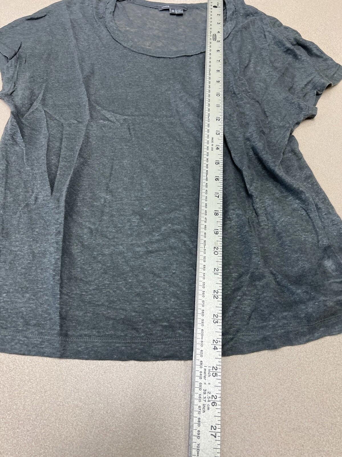 Women’s Vince T Shirt Grey Size Xs 319