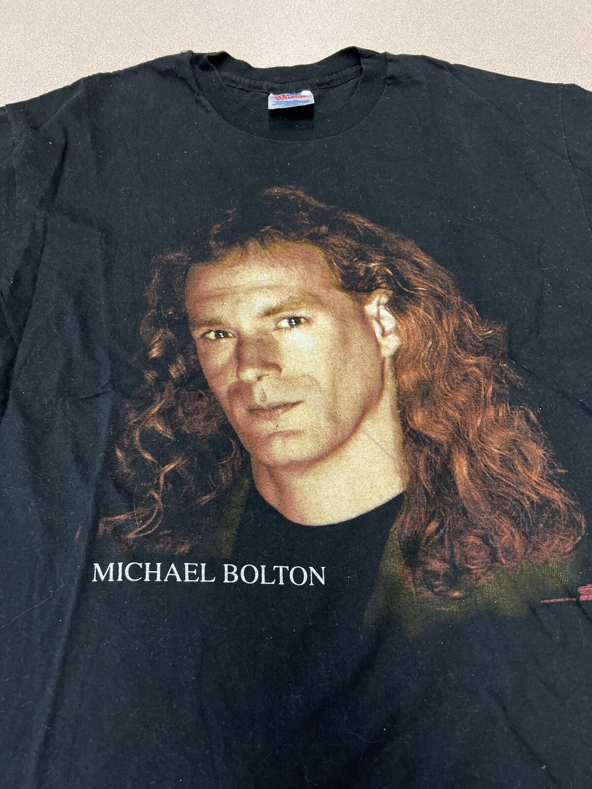 Vintage 90’s  Michael Bolton Music Timeless Concert Tour Tee T Shirt XL 306
