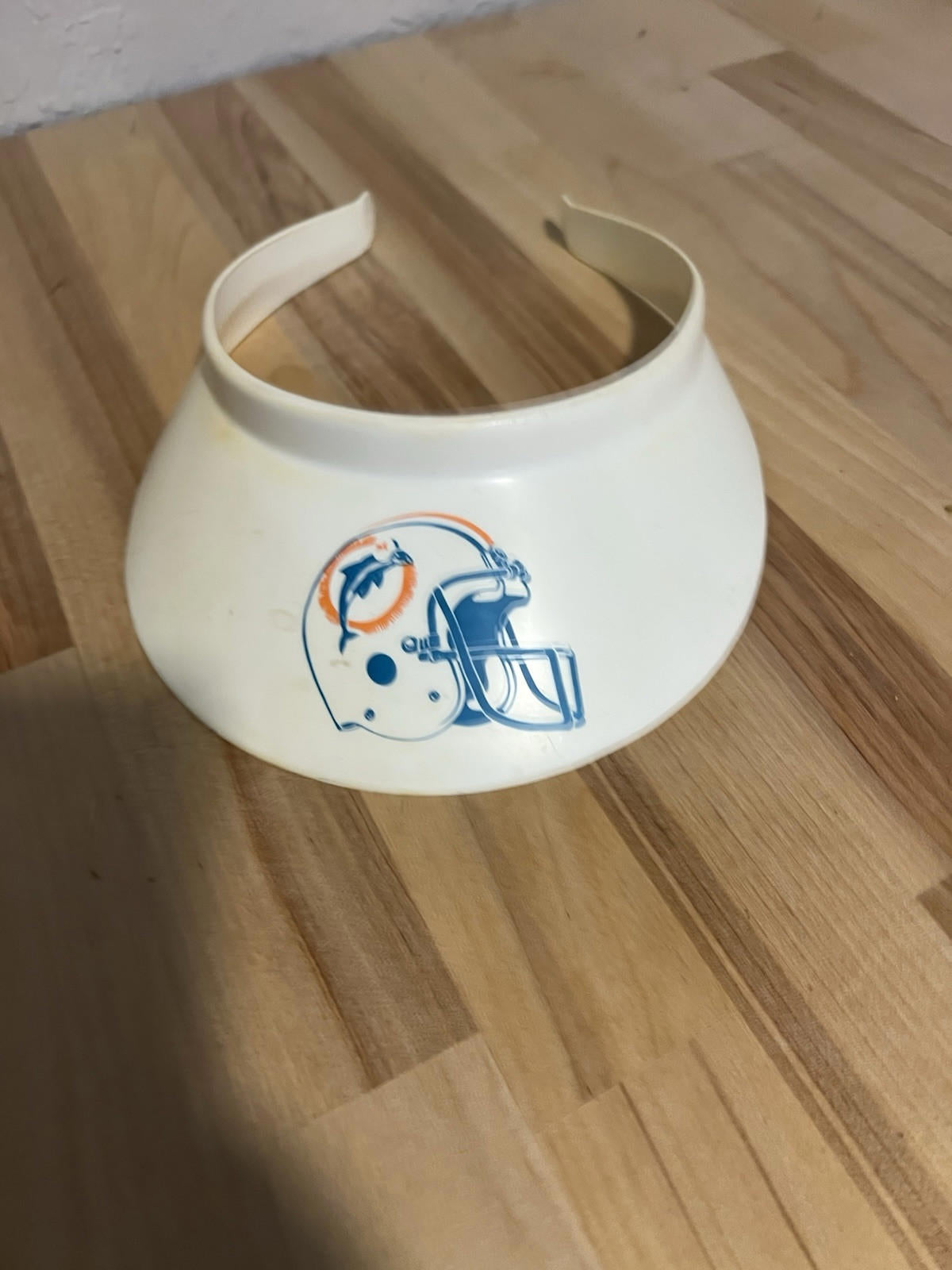 Vintage 80’s Miami Dolphins Plastic VISOR 99