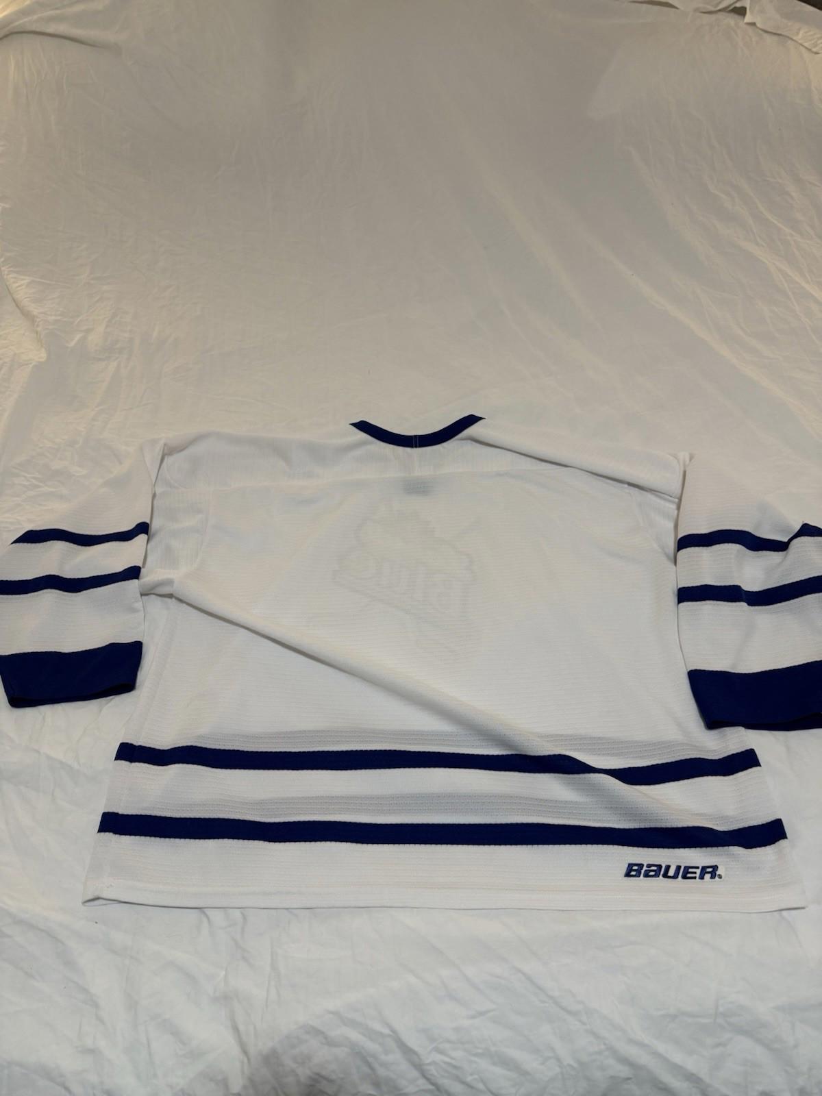 Labatt Blue Promotional Hockey Jersey Warrior White XL Adult Streetwear 130