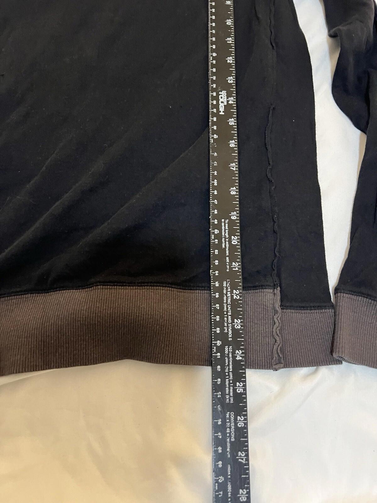 Hugo Boss Mens Black Long Sleeve Crew Neck Pullover Sweater Size Small 362